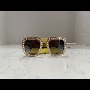 Authentic Gucci Rhinestone Sunglasses